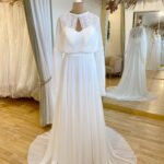 Monica Loretti 1006 Size 16 Wedding dress for sale Lucy Hart Bridal Leighton Buzzard Bedfordshire
