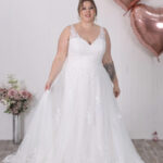 Island Bridal IB22082 Size 26 Wedding dress for sale Lucy Hart Bridal Leighton Buzzard