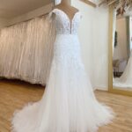 Lillian West 66244 Size 14-16 Wedding dress for sale Lucy Hart Bridal Leighton Buzzard Bedfordshire