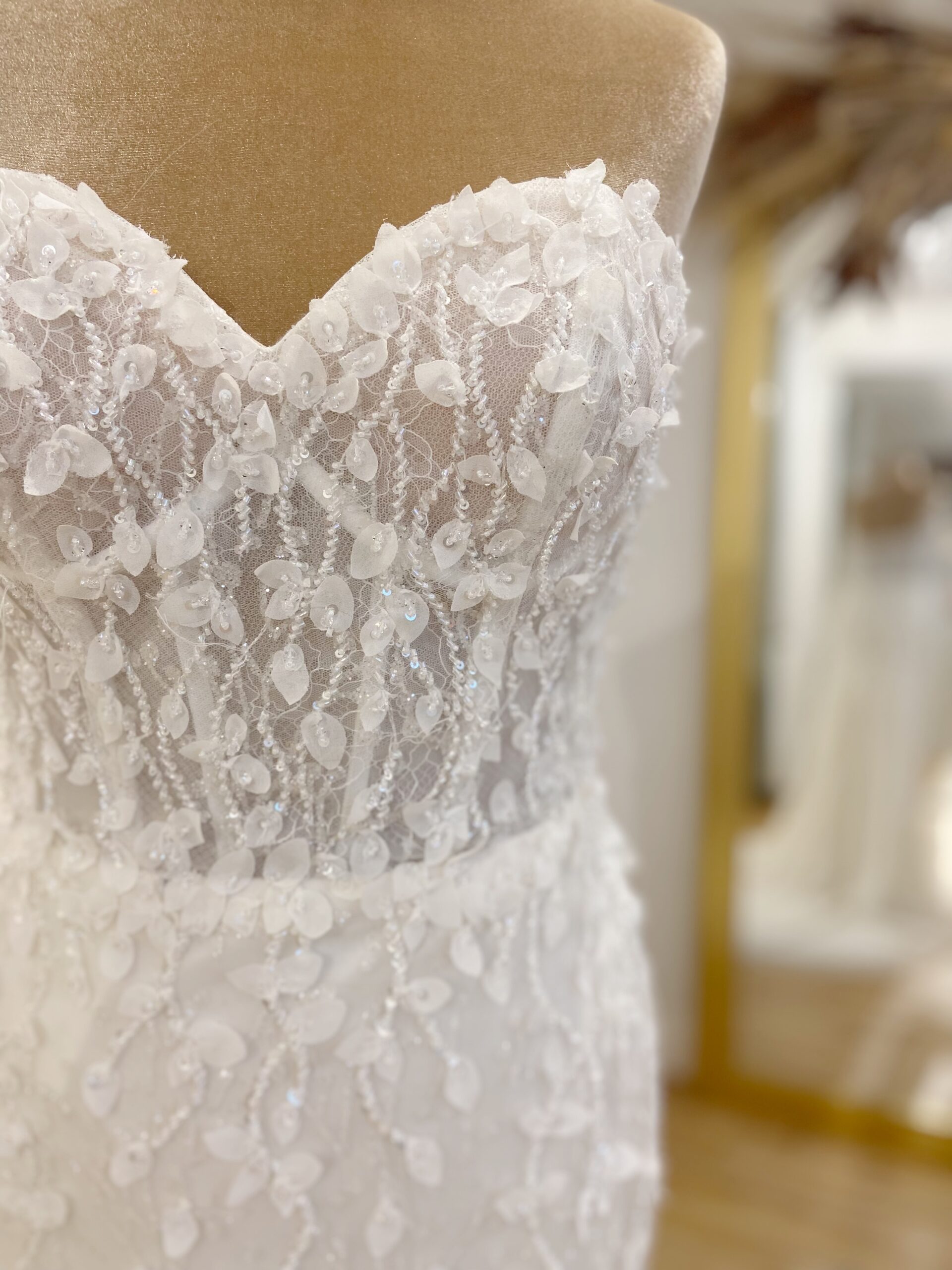 Mori Lee Misty Size 12 Wedding Dress for sale Lucy Hart Bridal Leighton Buzzard Bedfordshire
