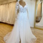 Justin Alexander 55189 Size 16 Wedding dress for sale Lucy Hart Bridal Leighton Buzzard Bridal Shop Bedfordshire.