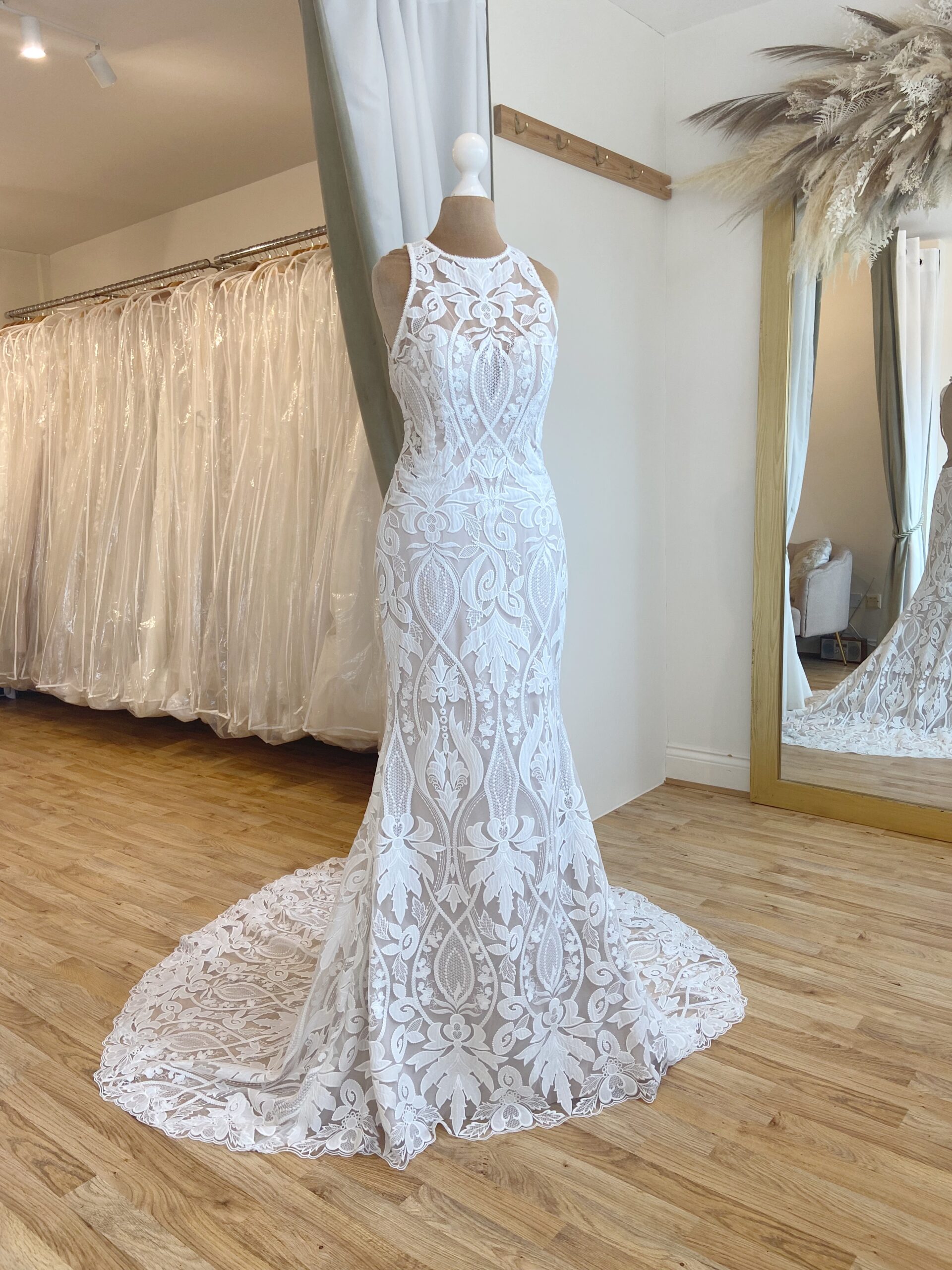 Lillian West 66282 Size 8 Wedding Dress for sale Lucy Hart Bridal Leighton Bridal Shop Bedfordshire
