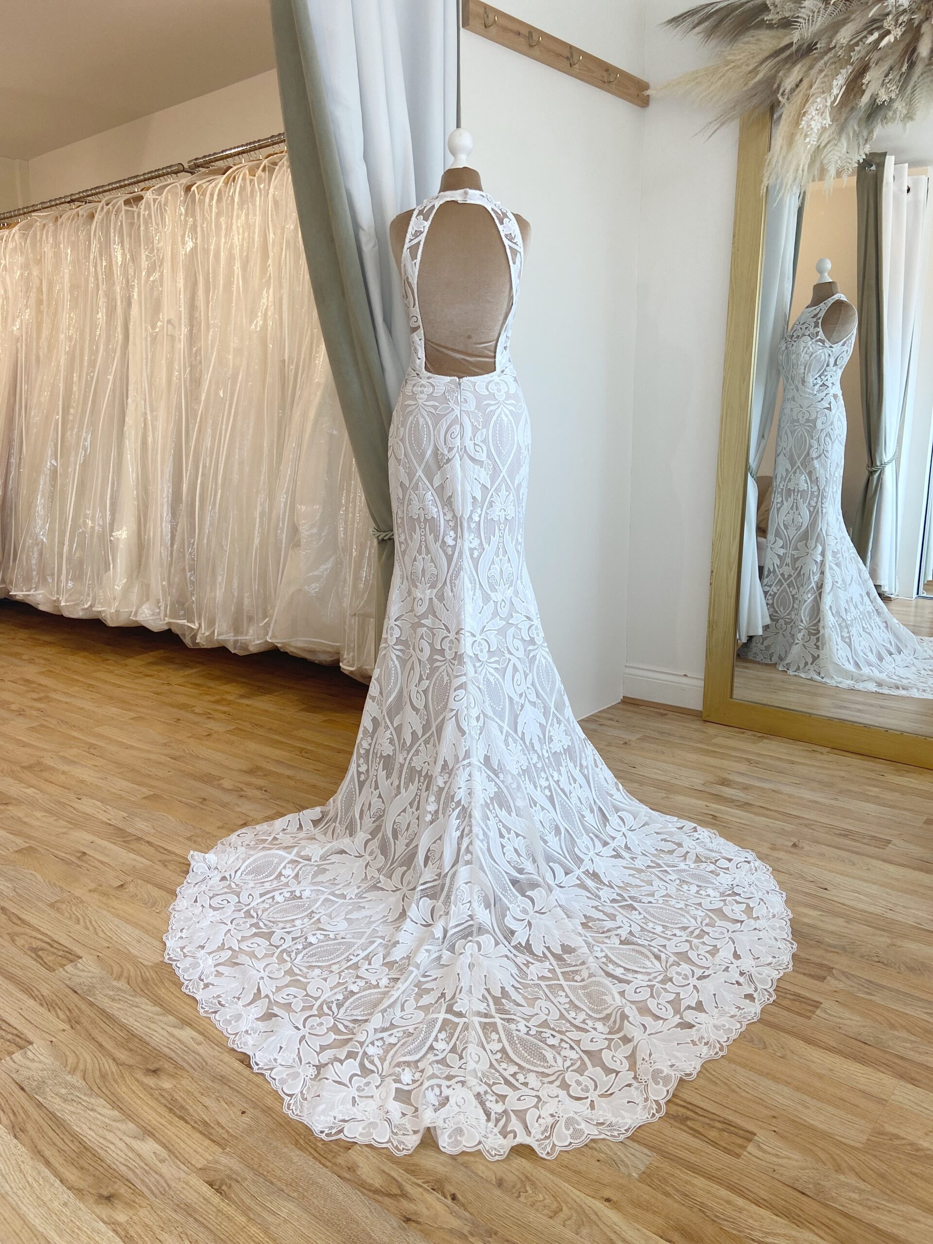 Lillian West 66282 Size 8 Wedding Dress for sale Lucy Hart Bridal Leighton Bridal Shop Bedfordshire