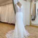 Justin Alexander 11242 Size 8 Wedding dress for sale Lucy Hart Bridal Leighton Buzzard Bridal Shop Bedfordshire