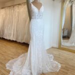 Lillian West 66246 Size 8 Wedding dress for sale Lucy Hart Bridal Leighton Buzzard Bridal Shop Bedfordshire.