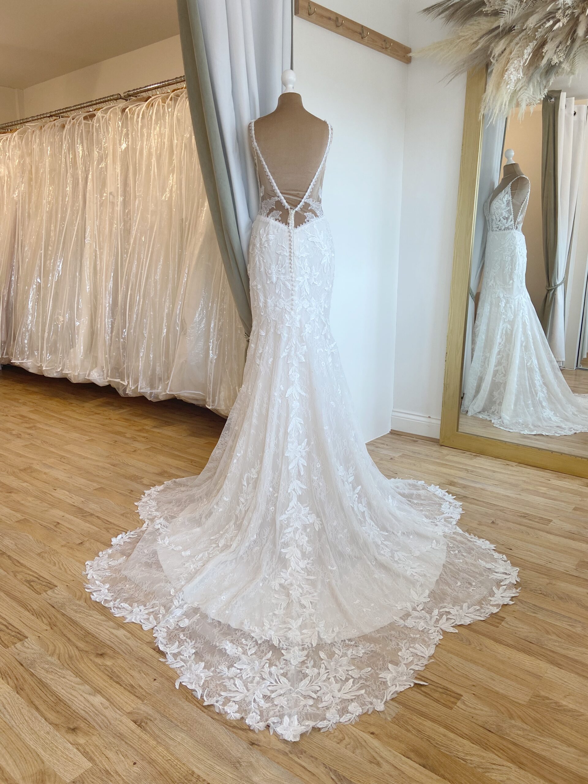 Lillian West 66246 Size 8 Wedding dress for sale Lucy Hart Bridal Leighton Buzzard Bridal Shop Bedfordshire.