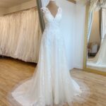 Mori Lee Kennedy 8206 Size 8 Wedding dress for sale Lucy Hart Bridal Leighton Buzzard Bridal Shop near me Bedfordshire