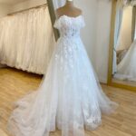 Gaia Sophia Size 12-14 wedding dress for sale Lucy Hart Bridal Leighton Buzzard Bridal Shop near me Bedfordshire.