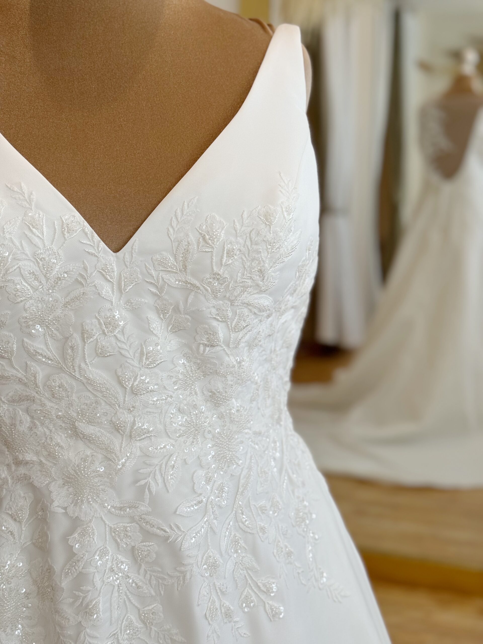 Maggie Sottero Paxton Size 22 wedding dress for sale Lucy Hart Bridal Leighton Buzzard Bridal Shop Bedfordshire.