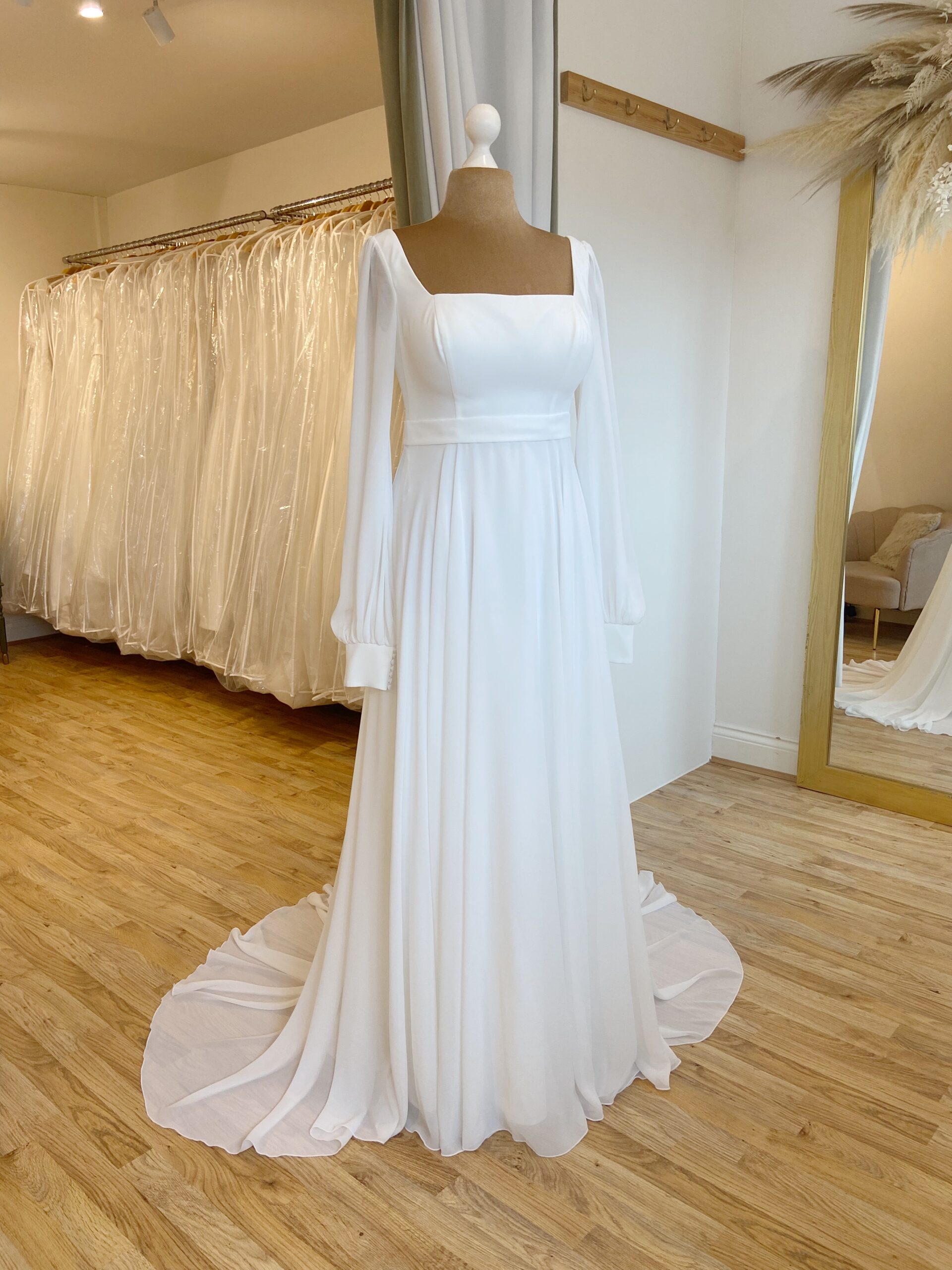 Angela Bianca 1085 Size 16 Wedding dress for sale Lucy Hart Bridal Leighton Buzzard Bridal Shop Bedfordshire