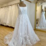 Herawhite Fleur Rose Size 22 wedding dress for sale Lucy Hart Bridal Leighton Buzzard Bridal Shop Bedfordshire