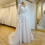 Kenneth Winston 1950 Size 10 Wedding dress for sale Lucy Hart Bridal Leighton Buzzard Bedfordshire Bridal Shop