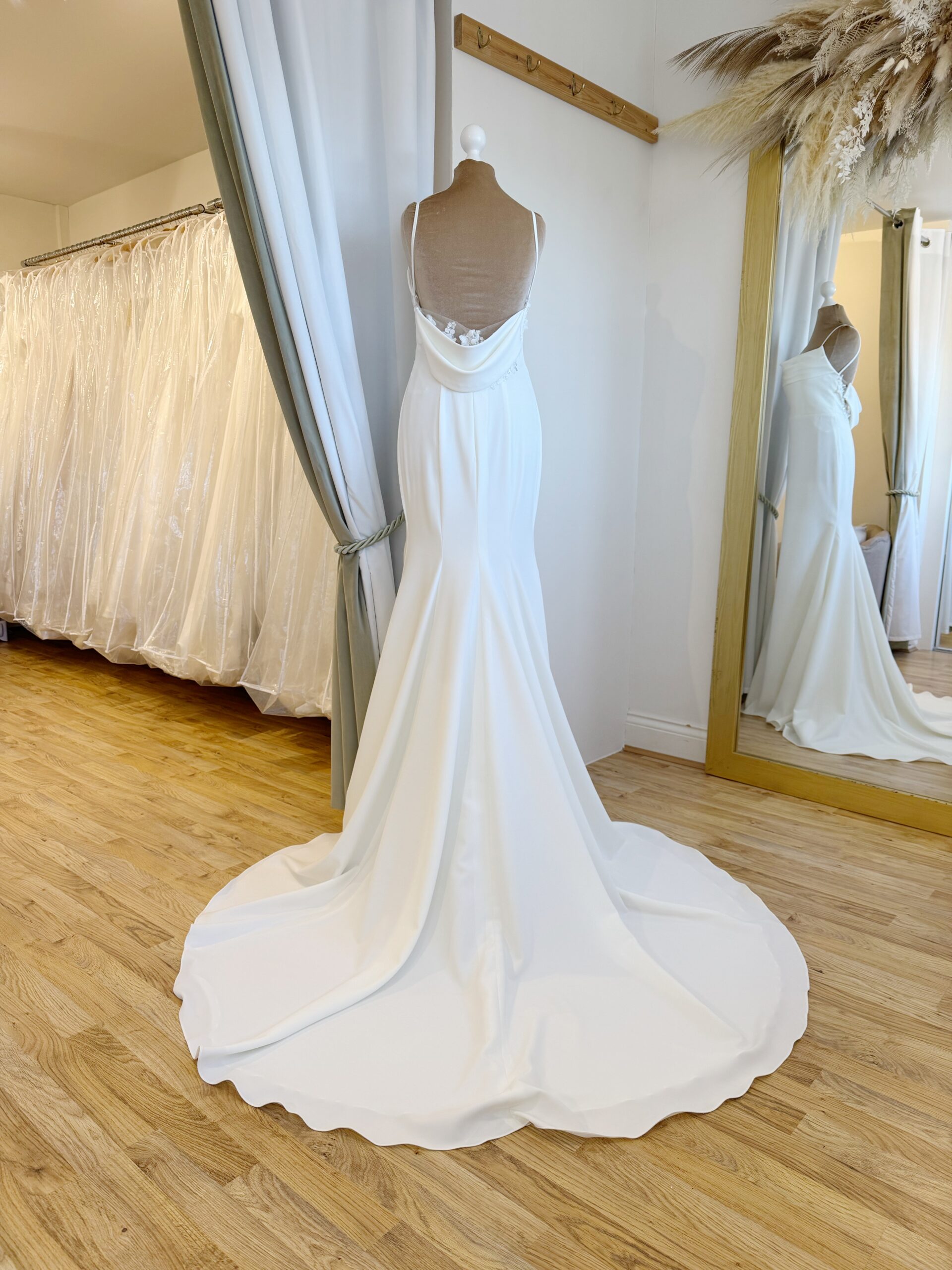 Private Label Cara Size 8 Wedding dress for sale Lucy Hart Bridal Leighton Buzzard Bridal Shop Bedfordshire