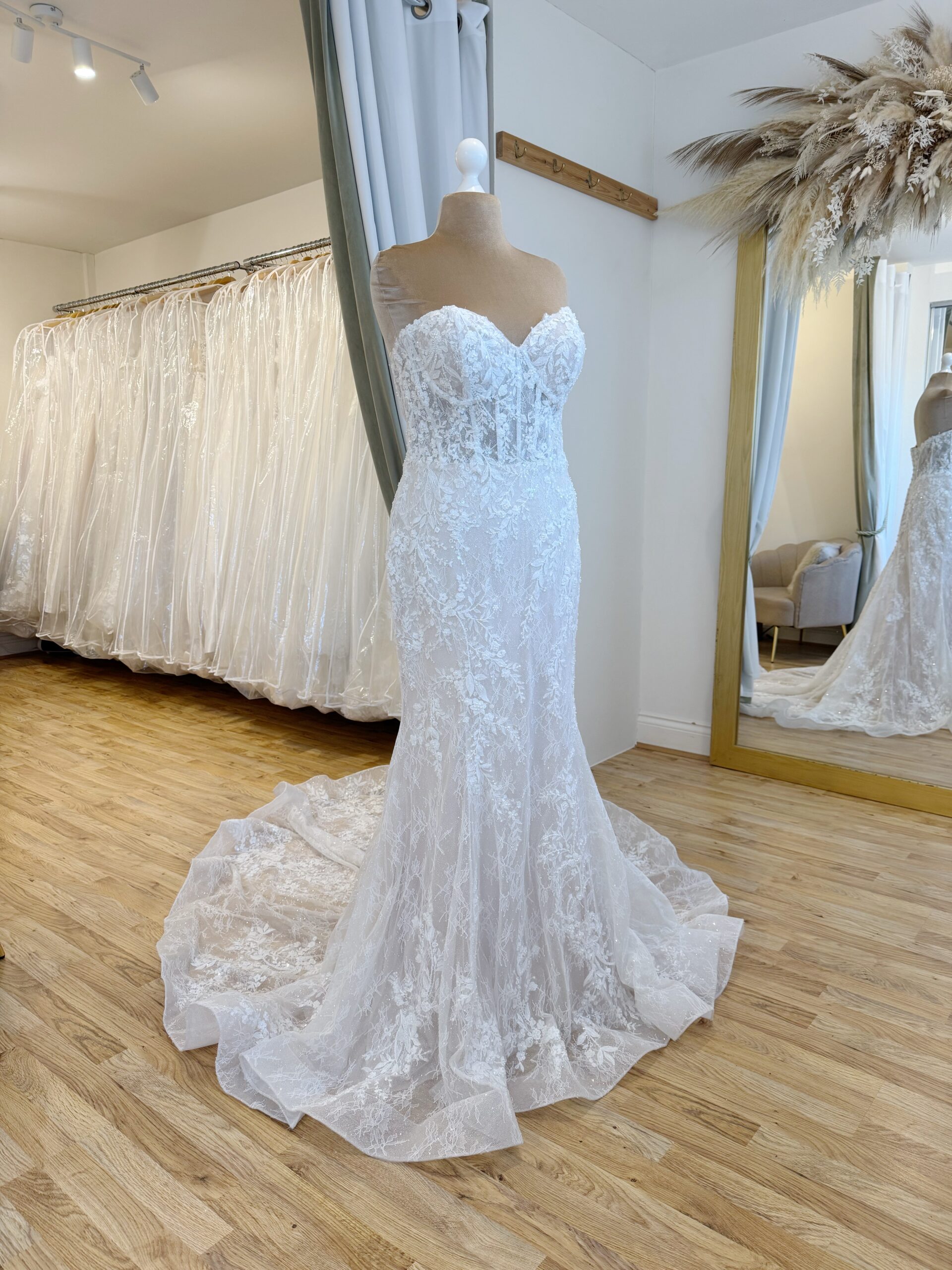 Allure A1310 Size 16 wedding dress for sale Lucy Hart Bridal Leighton Buzzard Birdal Shop Bedfordshire