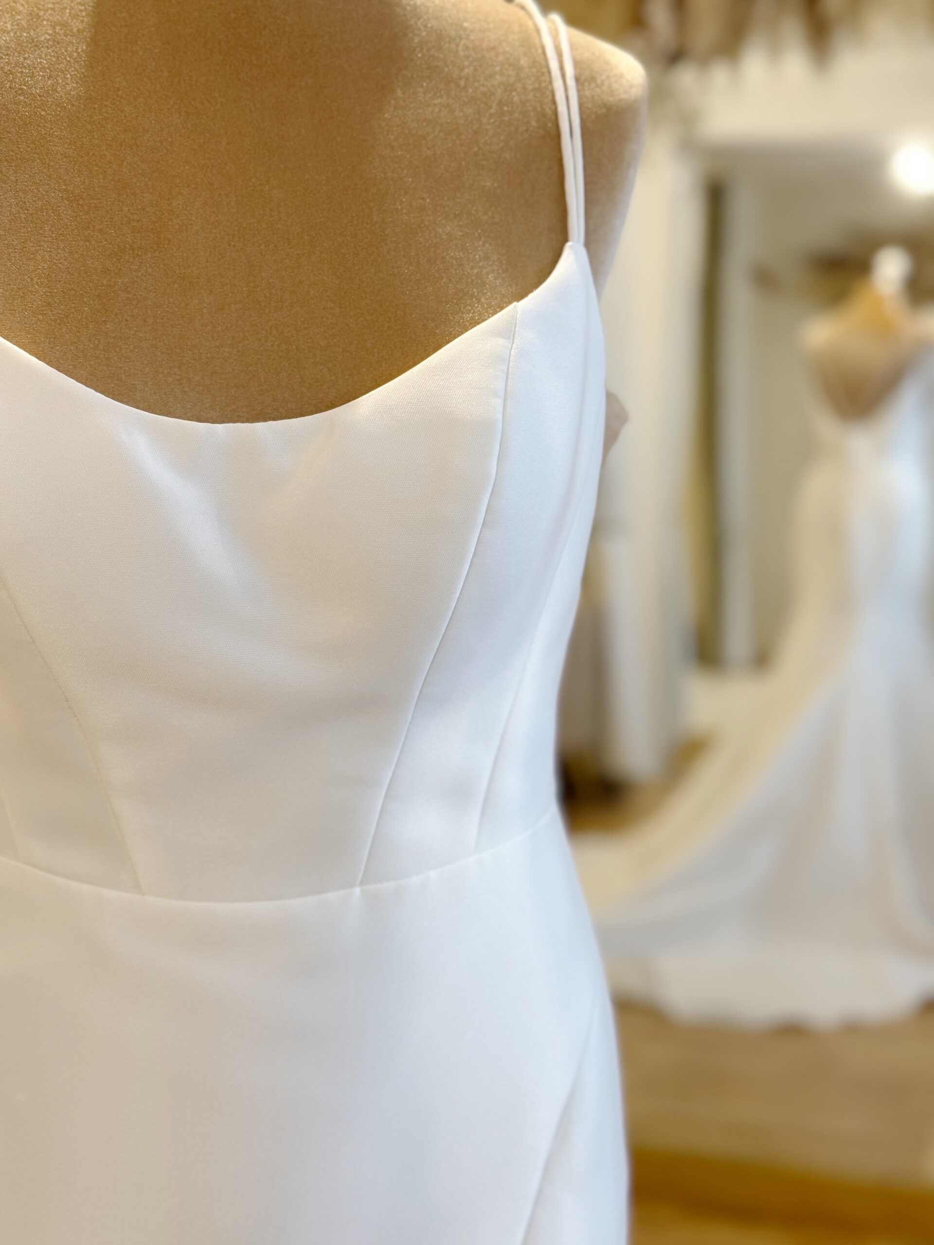 Essense of Australia D3404 Size 14 wedding dress for sale Lucy Hart Bridal Leighton Buzzard Bridal Shop Bedfordshire.