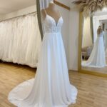 Essense of Australia D3408 Size 14 wedding dress for sale Lucy Hart Bridal Leighton Buzzard Bridal Shop Bedfordshire