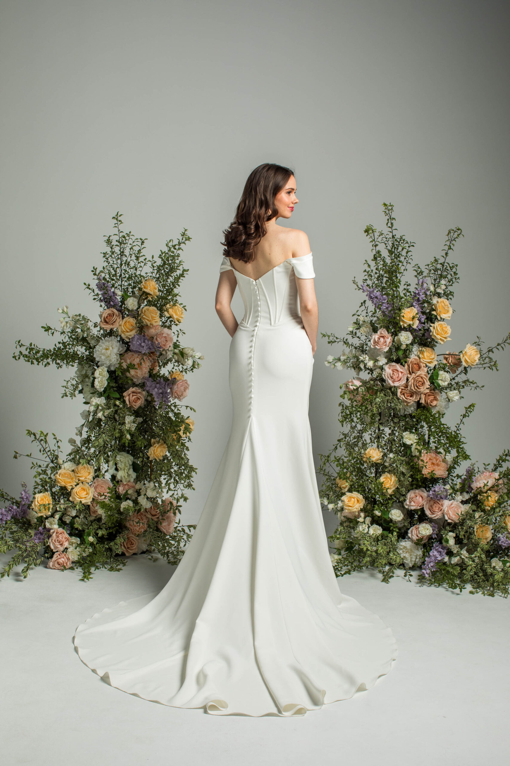 Jean Fox Gravity wedding dress for sale Lucy Hart Bridal Leighton Buzzard Bridal Shop Bedfordshire