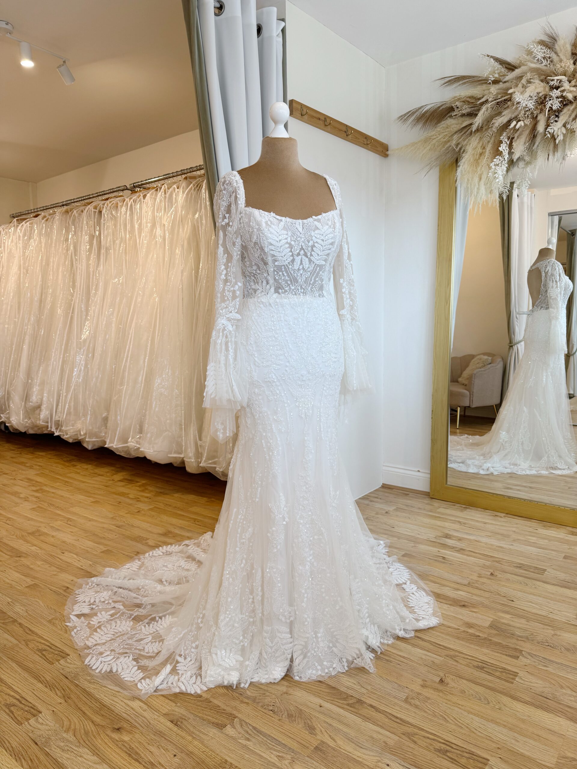 Lillian West 66307 Size 14-16 wedding dress for sale Lucy Hart Bridal Leighton Buzzard Bridal Shop Bedfordshire