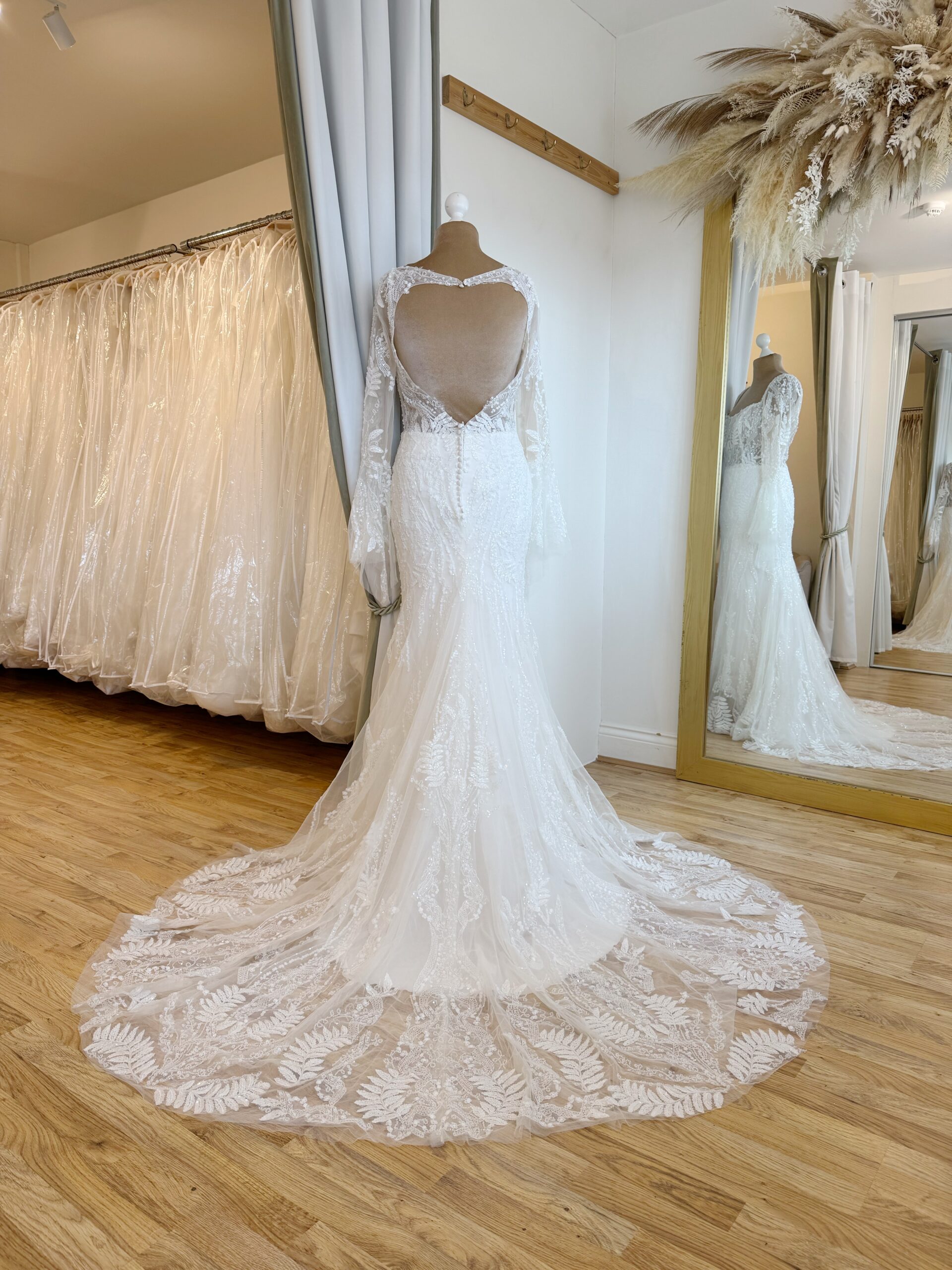 Lillian West 66307 Size 14-16 wedding dress for sale Lucy Hart Bridal Leighton Buzzard Bridal Shop Bedfordshire