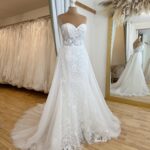 April Banbury Aluna Size 14 Wedding dress for sale Lucy Hart Bridal Leighton Buzzard Bridal Shop Bedfordshire