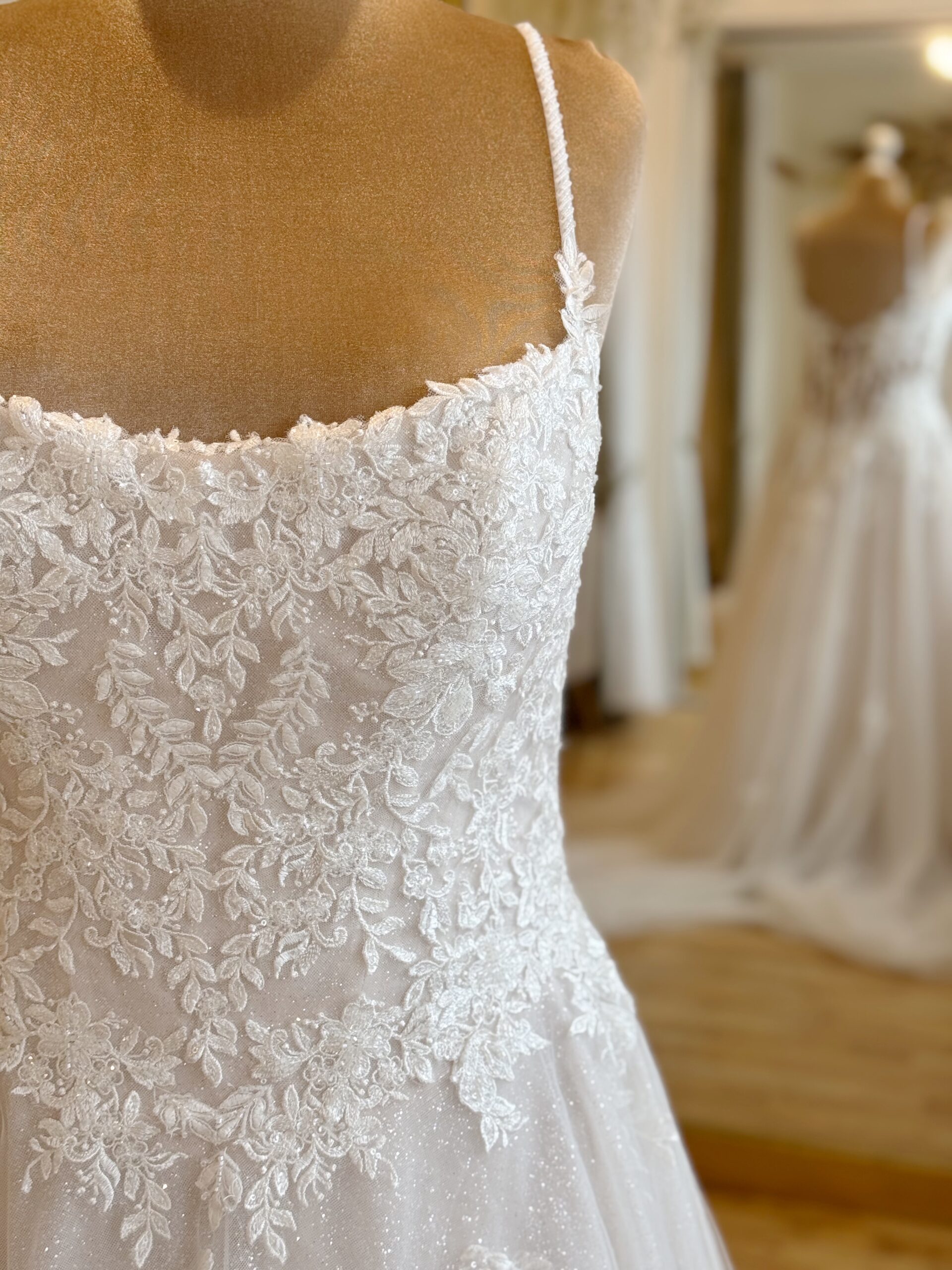 Sincerity 44487 Size 18 Wedding dress for sale Lucy Hart Bridal Leighton Buzzard Bridal Shop Bedfordshire